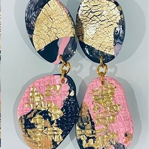 Clay Abstract Earrings